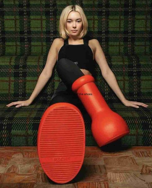 big red boot designer mschf men women rain boots eve rubber astro boy reps over the knee booties cartoon shoes thick bottom platform size 35, Black
big red boot designer mschf men women rain boots eve rubber astro boy reps over the knee booties cartoon shoes thick bottom platform size 35, Black