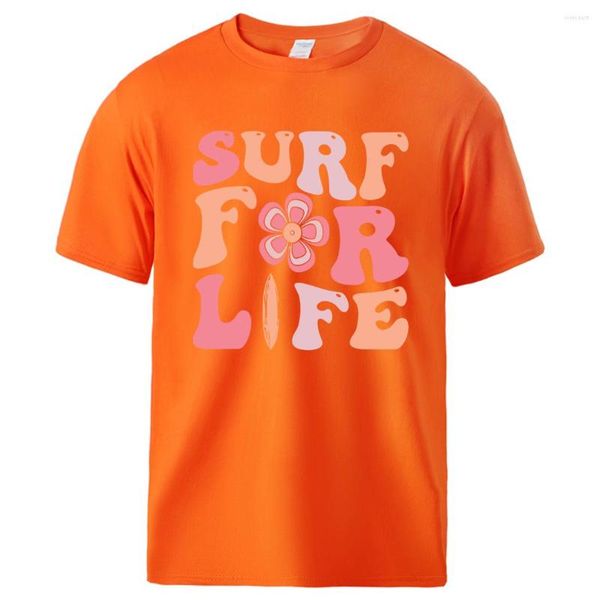 t men's shirts surf for the life printing man t-shirts skin friendly soft short sleeved casual fashion cool streetwear basic original, White;black
t men's shirts surf for the life printing man t-shirts skin friendly soft short sleeved casual fashion cool streetwear basic original, White;black