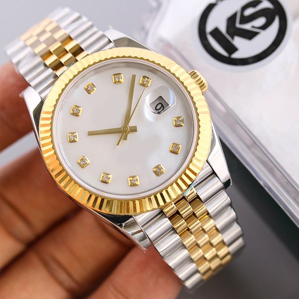 luxury mens watch datejust automatic 41mm 904l stainless steel strap sapphire with diamond hidden folding buckle 36mm watches waterproof dhg, Slivery;brown
luxury mens watch datejust automatic 41mm 904l stainless steel strap sapphire with diamond hidden folding buckle 36mm watches waterproof dhg, Slivery;brown