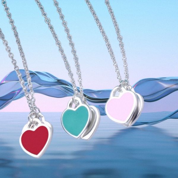 tiffansy necklace pendant necklace sweet heart stainless steel sweet love heart for women cross chain pink blue red cute choker luxury brand, Silver
tiffansy necklace pendant necklace sweet heart stainless steel sweet love heart for women cross chain pink blue red cute choker luxury brand, Silver