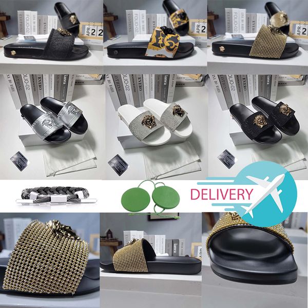 womens with box luxury designer slide slippers summer sandals men beach indoor flat flip flops leather lady women fashion metal head bone cl, Black
womens with box luxury designer slide slippers summer sandals men beach indoor flat flip flops leather lady women fashion metal head bone cl, Black