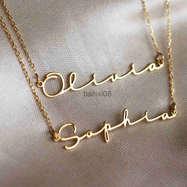 pendant necklaces handwritten name neckle for women custom personalized cursive name neckle stainless steel jewelry name choker chain j23062, Silver
pendant necklaces handwritten name neckle for women custom personalized cursive name neckle stainless steel jewelry name choker chain j23062, Silver