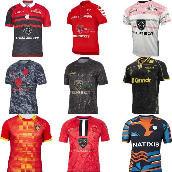 23 men's rugby jersey fans t-shirt s-5xl biarritz racing 92 maillot stade francais paris union toulouser bordeaux begles home away perp, White;black
23 men's rugby jersey fans t-shirt s-5xl biarritz racing 92 maillot stade francais paris union toulouser bordeaux begles home away perp, White;black