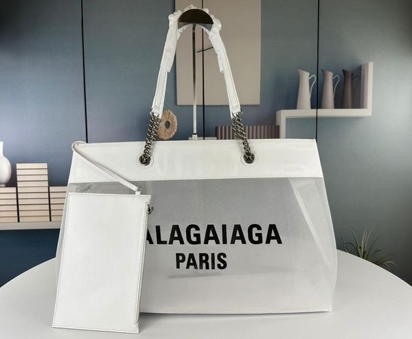 7a shopping bags paris fashion women tote luxury designer transparent mesh yarn gm totes handbag beach bag with purse card holder red white
7a shopping bags paris fashion women tote luxury designer transparent mesh yarn gm totes handbag beach bag with purse card holder red white