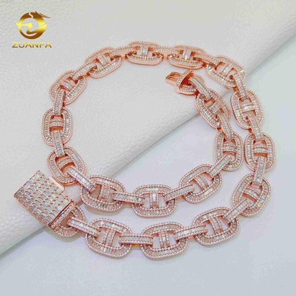 iced out jewelry 15mm miami cuban link chain custom hip hop fashion necklace vvs moissanite chains for men women, Silver
iced out jewelry 15mm miami cuban link chain custom hip hop fashion necklace vvs moissanite chains for men women, Silver