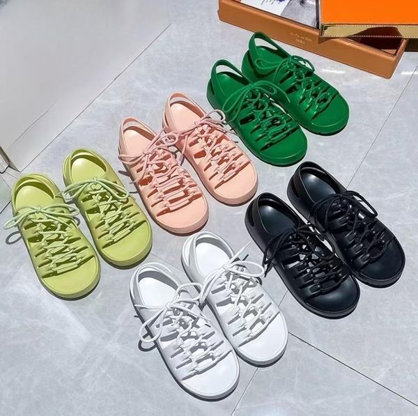 strap sandals designer sandals open toe flat rubber hole shoes lace up thick bottom shoes casual sandals women's shoes
strap sandals designer sandals open toe flat rubber hole shoes lace up thick bottom shoes casual sandals women's shoes