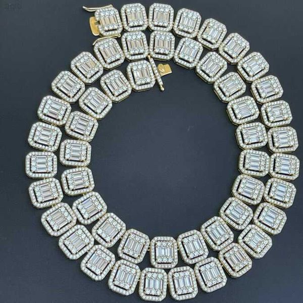 cuban s925 silver baguette 15mm men's iced diamond moissanite tennis chain necklace
cuban s925 silver baguette 15mm men's iced diamond moissanite tennis chain necklace
