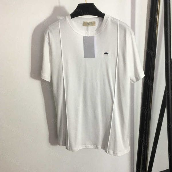 23ss womens t-shirt womens designer clothing tee round neck pure cotton chest logo embroidered casual short-sleeved t-shirt womens clothes a, White
23ss womens t-shirt womens designer clothing tee round neck pure cotton chest logo embroidered casual short-sleeved t-shirt womens clothes a, White
