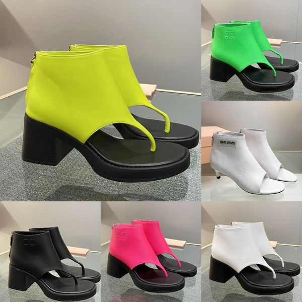 leather tong boot sandal designer women zipper ankle summer fashion boots sandals quality luxury platform clip toe high heel, Black
leather tong boot sandal designer women zipper ankle summer fashion boots sandals quality luxury platform clip toe high heel, Black