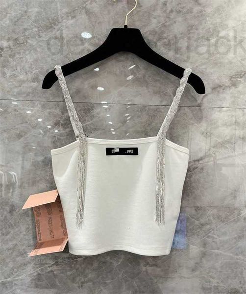 women's tanks & camis designer summer new spicy girl style slim fit versatile chest letter tassel diamond chain strap for women e8oa, White
women's tanks & camis designer summer new spicy girl style slim fit versatile chest letter tassel diamond chain strap for women e8oa, White