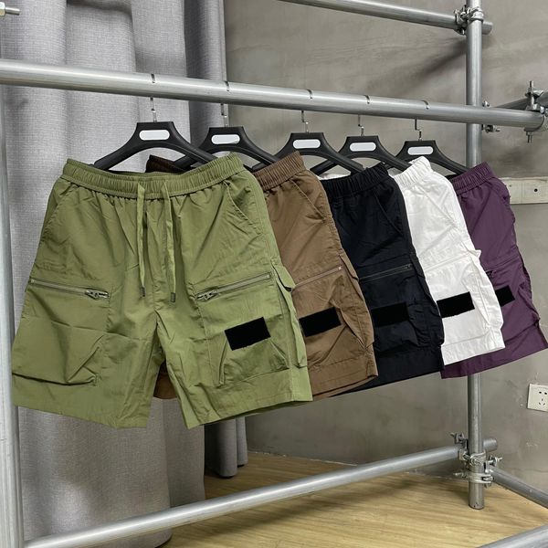 23ss european men short pants retro classic buttom shorts embroidered label sleeves oversized cargo zipper large pocket japanese style fabri, White;black
23ss european men short pants retro classic buttom shorts embroidered label sleeves oversized cargo zipper large pocket japanese style fabri, White;black