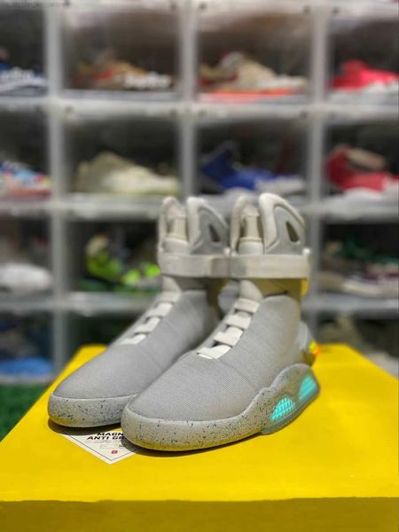 2023 automatic laces shoes air mag sneakers marty mcfly's led man back to the future glow in the dark gray mcflys sneaker with box ldh, Black
2023 automatic laces shoes air mag sneakers marty mcfly's led man back to the future glow in the dark gray mcflys sneaker with box ldh, Black