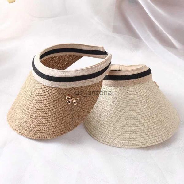 simple women handmade straw visor cap spring summer outdoor big brim sun shade straw hat beach or travel sun hat l230620, Blue;gray
simple women handmade straw visor cap spring summer outdoor big brim sun shade straw hat beach or travel sun hat l230620, Blue;gray