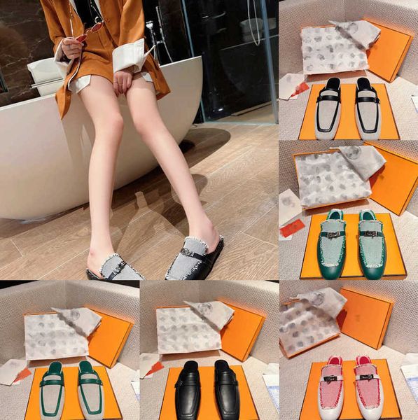 designer sandals slippers genuine leather oz mules flats woman sandales princetown kelly metal chain groupie h buckle shoe women loafers out, Black
designer sandals slippers genuine leather oz mules flats woman sandales princetown kelly metal chain groupie h buckle shoe women loafers out, Black