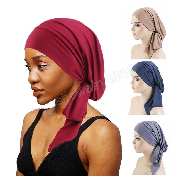 stretchy turban pre-tie head wrap with tied band muslim hat inner hijab caps underscarf bonnet india female headwrap mujer, Blue;gray
stretchy turban pre-tie head wrap with tied band muslim hat inner hijab caps underscarf bonnet india female headwrap mujer, Blue;gray