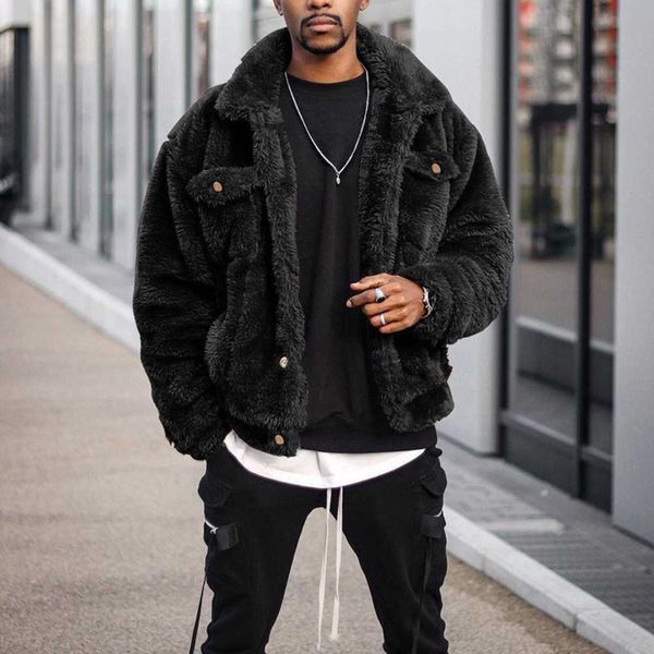 loose casual plush short long sleeved men's solid color jacket black leather motorcycle jackets brand new mens men styles
loose casual plush short long sleeved men's solid color jacket black leather motorcycle jackets brand new mens men styles