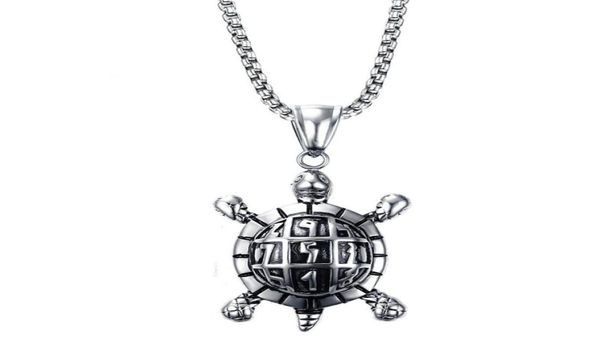 fashion mens necklaces stainless steel sea turtle pendant necklace for men vintage jewelry health and longevity pn7098298198, Silver
fashion mens necklaces stainless steel sea turtle pendant necklace for men vintage jewelry health and longevity pn7098298198, Silver