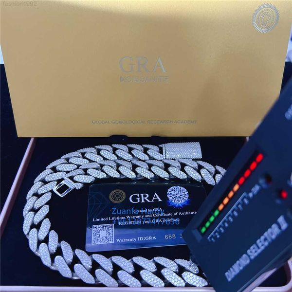 shining moissanite micro pave iced out white gold cuban link chain lab diamond new hiphop bling cuban link chain necklace, Silver
shining moissanite micro pave iced out white gold cuban link chain lab diamond new hiphop bling cuban link chain necklace, Silver