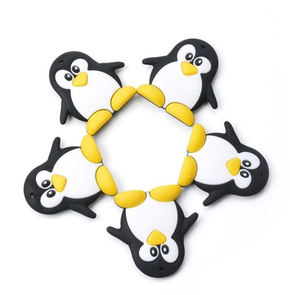silicone penguin teether cartoon animal baby teether food grade silicone baby teething toy diy nursing necklace gift accessories8200320
silicone penguin teether cartoon animal baby teether food grade silicone baby teething toy diy nursing necklace gift accessories8200320