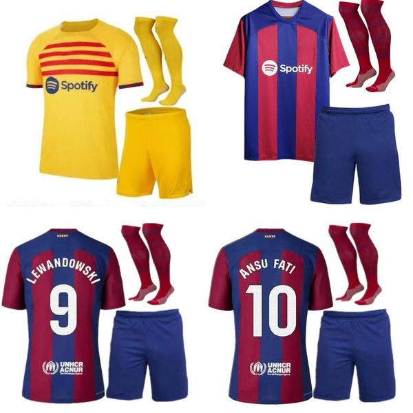 23 lewandowski soccer jersey kids kit gavi camiseta de futbol 2024 pedri ferran ansu fati raphinha football shirt, Black
23 lewandowski soccer jersey kids kit gavi camiseta de futbol 2024 pedri ferran ansu fati raphinha football shirt, Black