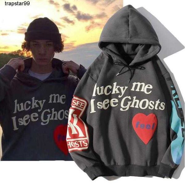 mens clothing hoodies "lucky me i see ghosts" print hoodie sweatshirts mens women designer hoodies pullover autumn winter sweatshi, Black
mens clothing hoodies "lucky me i see ghosts" print hoodie sweatshirts mens women designer hoodies pullover autumn winter sweatshi, Black