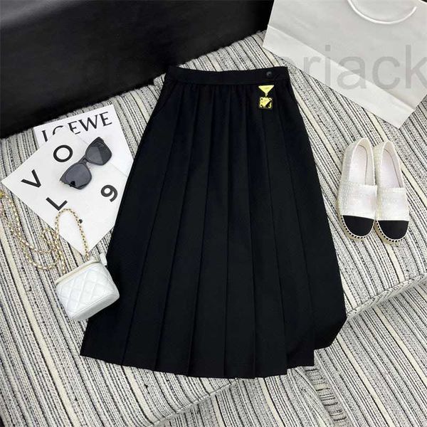 skirts designer summer new fashion metal tag pendant decorative style versatile waist pleated half skirt 4gnd, Black
skirts designer summer new fashion metal tag pendant decorative style versatile waist pleated half skirt 4gnd, Black