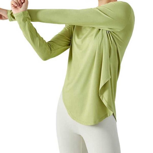 alos yoga t shirt suit long sleeved women's casual breathable sports pilates loose outdoor running fitness smock122
alos yoga t shirt suit long sleeved women's casual breathable sports pilates loose outdoor running fitness smock122