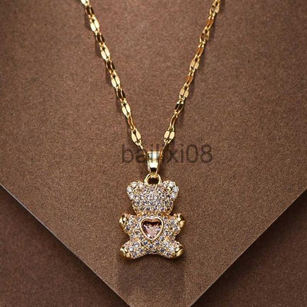 pendant necklaces lovely bear rabbit unicorn dolphins neckles for women 2022 golden titanium steel neck chain jewelry gift for children j230, Silver
pendant necklaces lovely bear rabbit unicorn dolphins neckles for women 2022 golden titanium steel neck chain jewelry gift for children j230, Silver