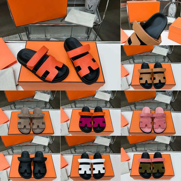 chypre h slippers designer sandals beach classic flat sandal luxury summer lady real cowhide leather flip flops men women slides mules loafe, Black
chypre h slippers designer sandals beach classic flat sandal luxury summer lady real cowhide leather flip flops men women slides mules loafe, Black