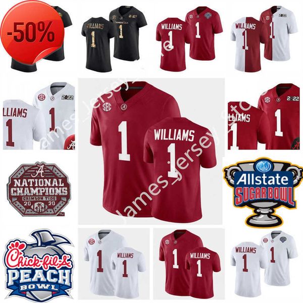 1 jameson williams jersey custom alabama crimson tide football white golden stitched jerseys final projections ahead of the first round ncaa, Black;red
1 jameson williams jersey custom alabama crimson tide football white golden stitched jerseys final projections ahead of the first round ncaa, Black;red