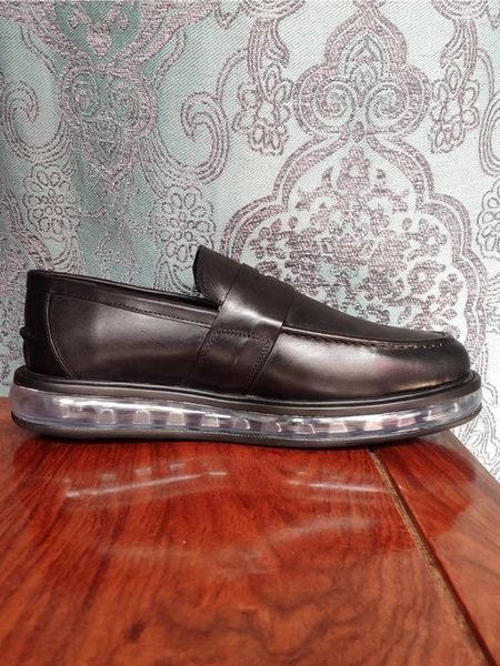 fashion mens business work formal shoes thick platform slip on loafers groom wedding party cowhide genuine leather dress shoes, Black
fashion mens business work formal shoes thick platform slip on loafers groom wedding party cowhide genuine leather dress shoes, Black