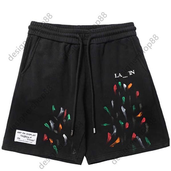 gellary dapt lavins men's shorts high edition letter printed speckled ink colorful dotted retro shorts couple sports pants, White;black
gellary dapt lavins men's shorts high edition letter printed speckled ink colorful dotted retro shorts couple sports pants, White;black