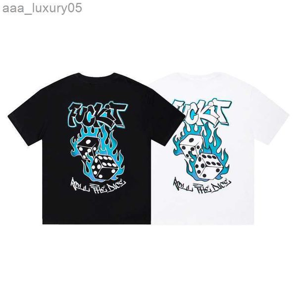 designer fashion clothing tshirt tees trapstar flame dice printing pure cotton couples for men women popular beauty trend summer round neck, White;black
designer fashion clothing tshirt tees trapstar flame dice printing pure cotton couples for men women popular beauty trend summer round neck, White;black