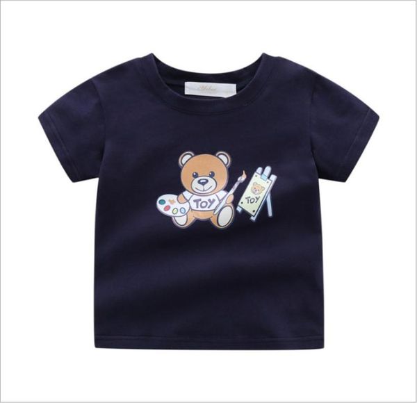 2021 baby boys girls tshirts cartoon bear summer kids short sleeve tshirt cotton children casual tees child boy shirt4255826, Blue
2021 baby boys girls tshirts cartoon bear summer kids short sleeve tshirt cotton children casual tees child boy shirt4255826, Blue