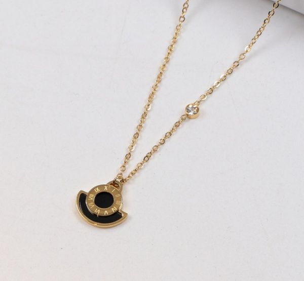 2019 new fashion brand charm women titanium steel necklace roman numerals gold black color pendant lover necklace jewelry wholesal9687139, Silver
2019 new fashion brand charm women titanium steel necklace roman numerals gold black color pendant lover necklace jewelry wholesal9687139, Silver