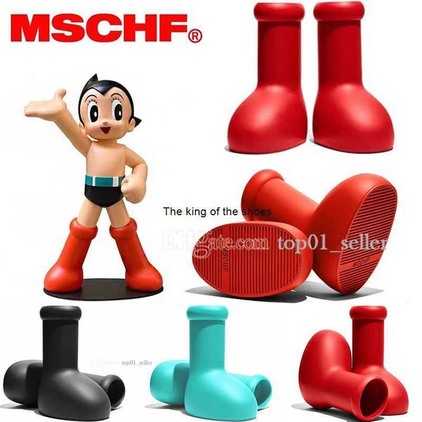 mschf astro boy big red boots shoes rainboots for womens mens into real life solid round toe flat eva rubber rain boot thick bottom non slip, Black
mschf astro boy big red boots shoes rainboots for womens mens into real life solid round toe flat eva rubber rain boot thick bottom non slip, Black
