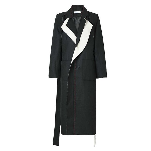 net red blazer women's ins autumn new bright line design temperament long windbreaker faux leather jackets for jacket women, Black
net red blazer women's ins autumn new bright line design temperament long windbreaker faux leather jackets for jacket women, Black