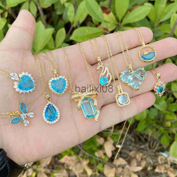 pendant necklaces 316l stainless steel ocean series heart crystal butterfly pendants clavicle chain for elegant women trendy female choker j, Silver
pendant necklaces 316l stainless steel ocean series heart crystal butterfly pendants clavicle chain for elegant women trendy female choker j, Silver