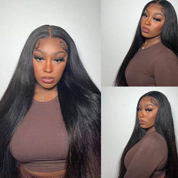 hd lace frontal 30inch preplucked brazilian natural straight lace front human hair wig 13x4 lace frontal wig, Black;brown
hd lace frontal 30inch preplucked brazilian natural straight lace front human hair wig 13x4 lace frontal wig, Black;brown