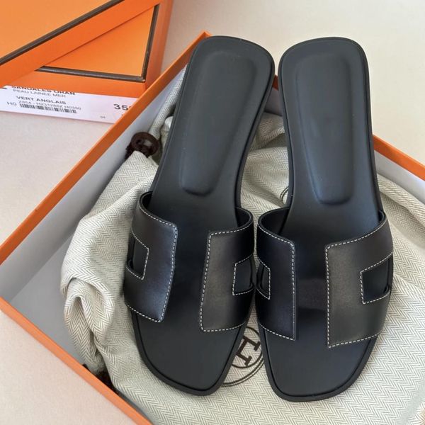 women's designer summer sandals summer flat classic brand h ladies beach casual sandals size 35-43, Black
women's designer summer sandals summer flat classic brand h ladies beach casual sandals size 35-43, Black