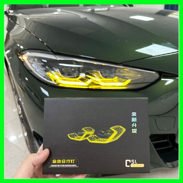 car front lights lamp for bmw 4 series m4 425i csl 4series drl i4 g22 g23 g26 golden eye daylight lemon yellow 4-series nice led lamps acces
car front lights lamp for bmw 4 series m4 425i csl 4series drl i4 g22 g23 g26 golden eye daylight lemon yellow 4-series nice led lamps acces