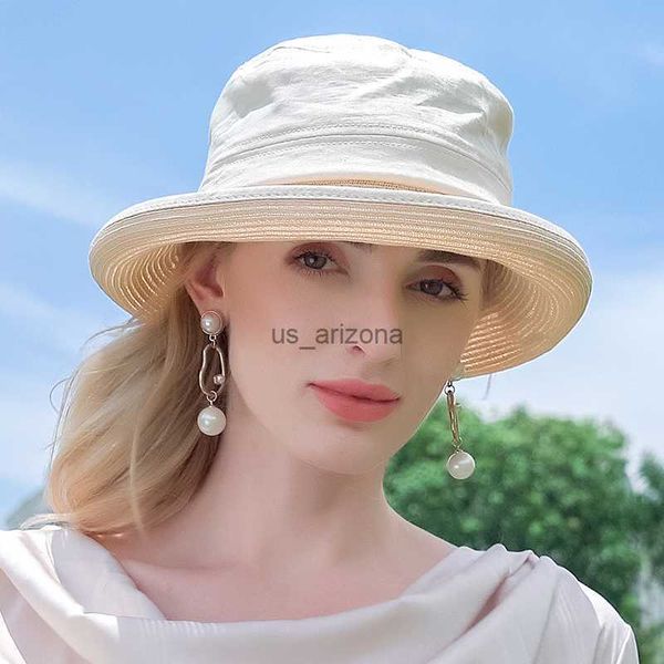 x4146 lady summer sun hat wide brim leisure foldable sun cap protection uv protection sun cap sunscreen visor cap l230620, Blue;gray
x4146 lady summer sun hat wide brim leisure foldable sun cap protection uv protection sun cap sunscreen visor cap l230620, Blue;gray