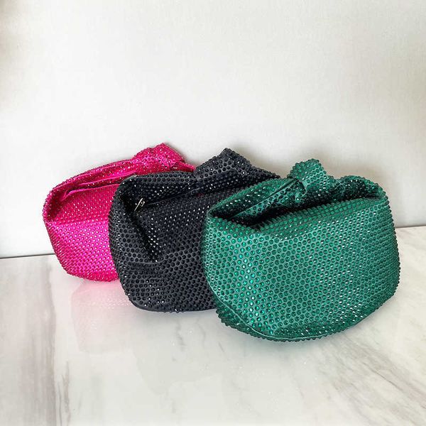 fashion personality small crowd talk about diamond knotted dumplings handbag emerald full diamond knotted handbag
fashion personality small crowd talk about diamond knotted dumplings handbag emerald full diamond knotted handbag