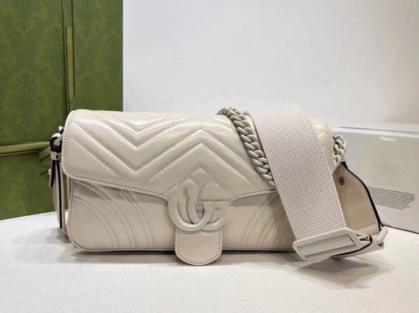 luxury women's bag chain shoulder bag cowhide marmont series shoulder backpack 734814
luxury women's bag chain shoulder bag cowhide marmont series shoulder backpack 734814