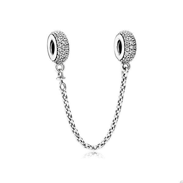full crystal diamond safety chain charm for pandora 925 sterling silver charms womens designer jewelry bracelet bangle making gold safe chai, Bronze;silver
full crystal diamond safety chain charm for pandora 925 sterling silver charms womens designer jewelry bracelet bangle making gold safe chai, Bronze;silver