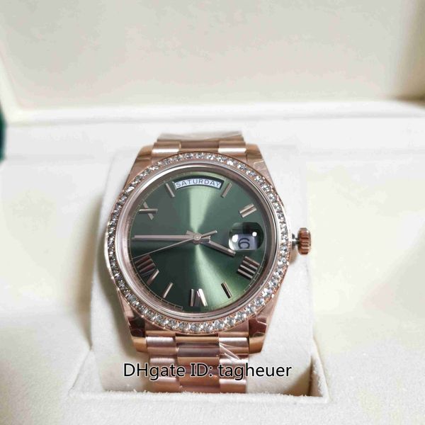 bp factory mens watch bpf 40mm day-date 228345 m228345rbr-0011 18k rose gold green roman dial watches asia 2813 movement mechanical automati, Slivery;brown
bp factory mens watch bpf 40mm day-date 228345 m228345rbr-0011 18k rose gold green roman dial watches asia 2813 movement mechanical automati, Slivery;brown