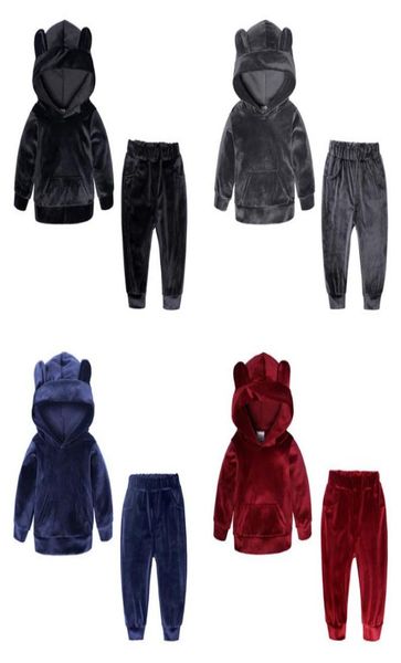 ins kids tracksuits gold velvet girls sportwears boy hoodie pants 2pcs sets baby boys clothing sets 4 colors optional dw18345759701, White
ins kids tracksuits gold velvet girls sportwears boy hoodie pants 2pcs sets baby boys clothing sets 4 colors optional dw18345759701, White