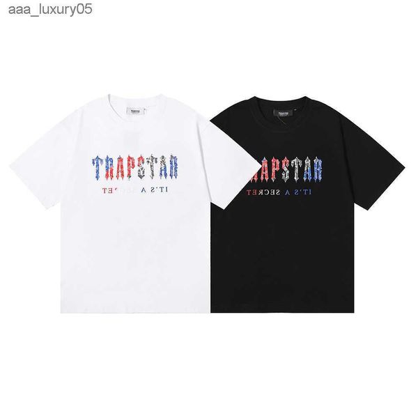 designer fashion clothing tees tshirt trapstar multicolor letter printing high street style small loose fashion brand men's women', White;black
designer fashion clothing tees tshirt trapstar multicolor letter printing high street style small loose fashion brand men's women', White;black