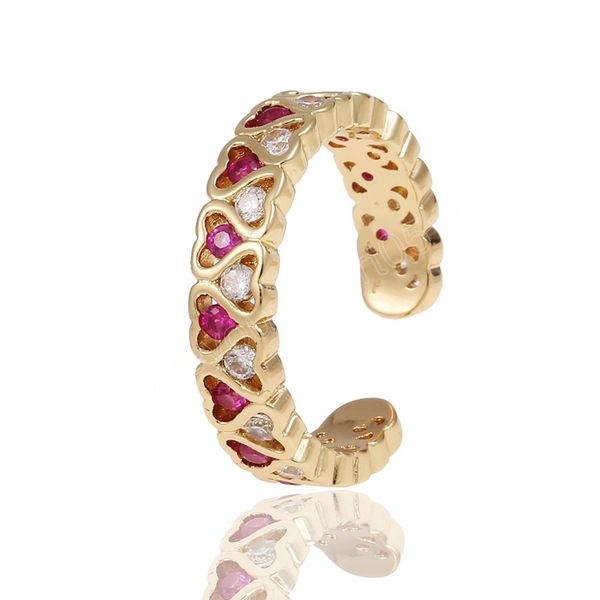 romantic dainty love heart rings with clear red crystal stone fashion wedding party rings for women lover jewelry gifts, Silver
romantic dainty love heart rings with clear red crystal stone fashion wedding party rings for women lover jewelry gifts, Silver