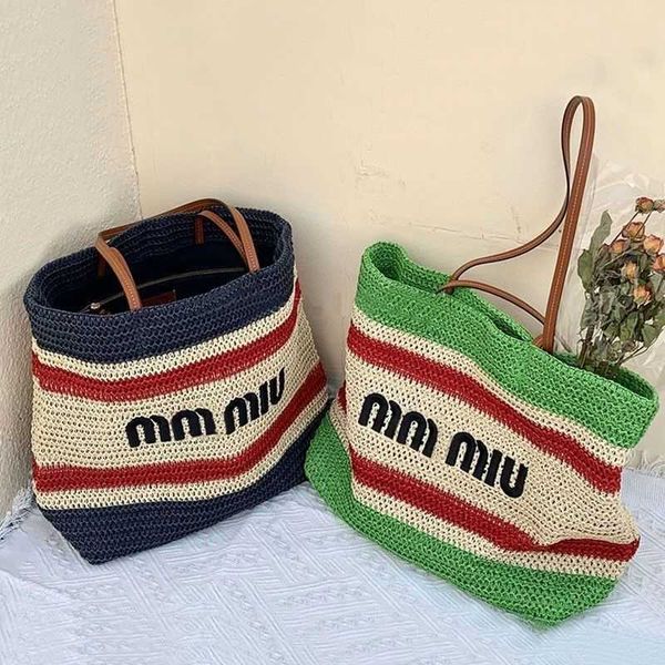 designer bags miao new commuter tote bag premium grass woven beach bag beach resort women's bag miu shoulder bags
designer bags miao new commuter tote bag premium grass woven beach bag beach resort women's bag miu shoulder bags
